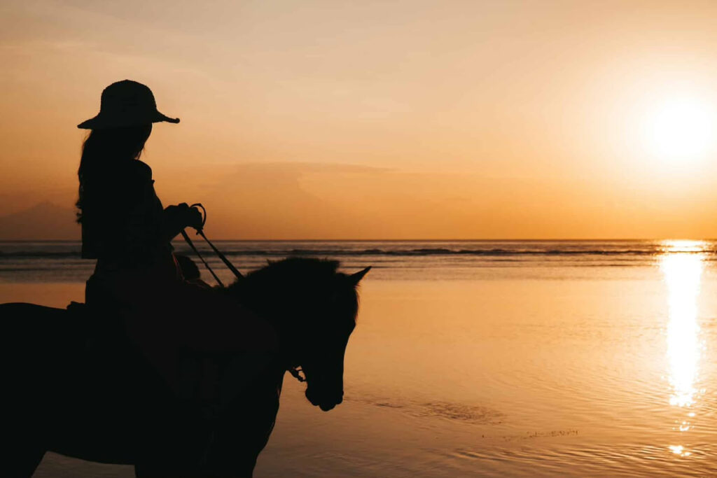 Horse Riding in the Desert